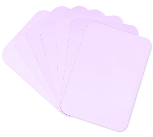 Crosstex 8.5" x 12.25" Ritter B - LAVENDER Heavyweight Paper Tray Cover 1000/Bx