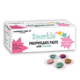 Sparkle Coarse Grit, Orange Vanilla Flavored Prophy Paste, Gluten Free formula