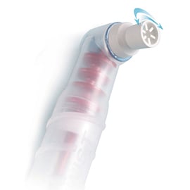 Twist Prophy Angles with Firm Cup, White. 90 degree reciprocating prophy angle