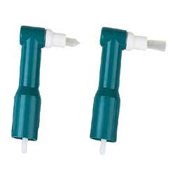 Denticator Blue Prophy Angle with Tapered Brush, Box of 144