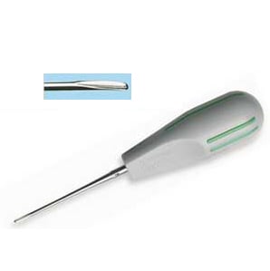 Luxator Periotomes - 2 mm Straight Blade, Dark Green Stripes. Indicated