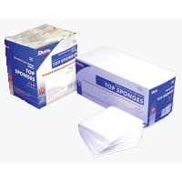 Dukal 4" x 4" Non-Sterile Non-Woven Top Sponge, multi-layer sponge features