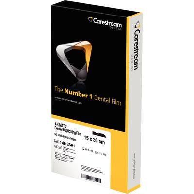 X-Omat 2 6" x 12" Duplicating X-Ray film, (15 x 30 cm), Box of 50