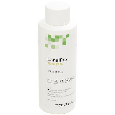 CanalPro 17% EDTA solution (pH 8.5), 4 oz (120 ml) Bottle. Removes smear layer