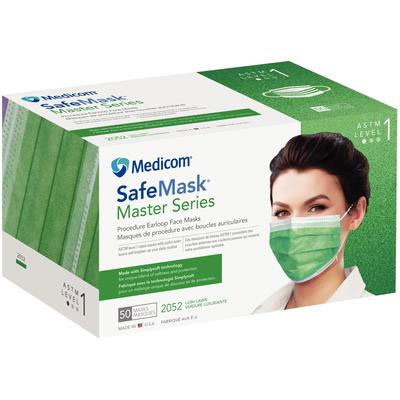 SafeMask Master Series Ear-Loop Face Mask ASTM Level 1 - Lush Lawn