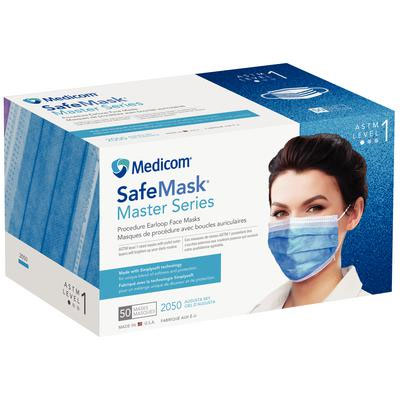 SafeMask Master Series Ear-Loop Face Mask ASTM Level 1 - August Sky