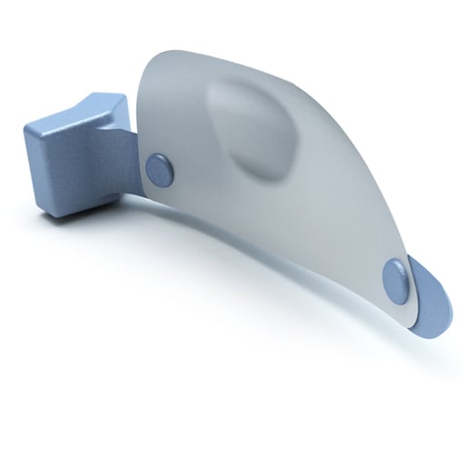 FenderMate Right Narrow, Light Blue 18/Pk. Combines a pre-curved wedge