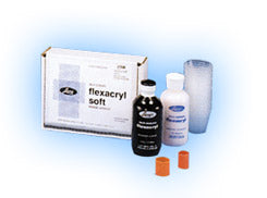 Flexacryl Soft - Pink, Reline Acrylic, Professional Package: 100 Gm. Powder