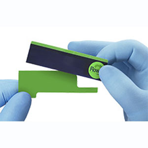 Exposure Flow Articulating Films, Blue, Box of 200. Built-in handle eliminates