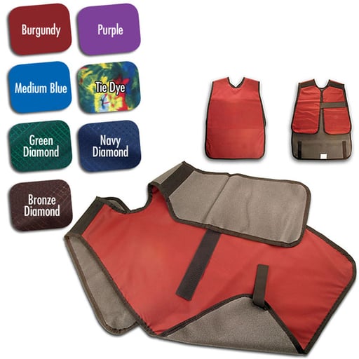 Flow X-Ray Adult (24" x 27") X-Ray Lead-Free Panoramic Apron without Collar