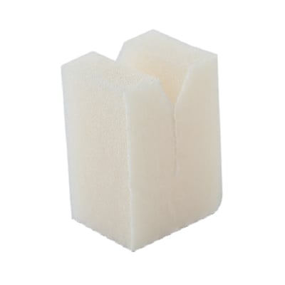 PractiPal Disposable Foam, Large (50x32x23 mm) - 50/Pk. Unique slot design