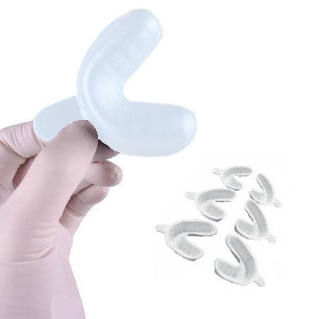 Gelato Disposable Foam Single Arch Fluoride Tray, Medium Size, Package of 100