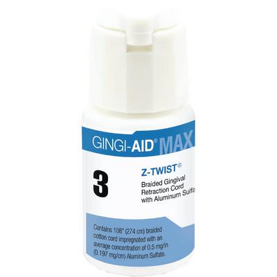 Gingi-Pak MAX Z-Twist Weave - #3 Thick with Aluminum Sulfate, 100% Cotton, 108"