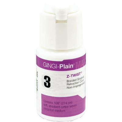 Gingi-Pak MAX Z-Twist Weave - #3 Thick Non-Impregnated, 100% Cotton, 108"