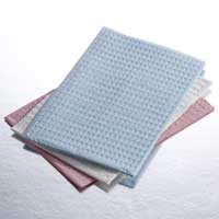 DurEcon Mauve (Pink) Plain Rectangle (13" x 18") 2 Ply Paper/1 Ply Poly Patient