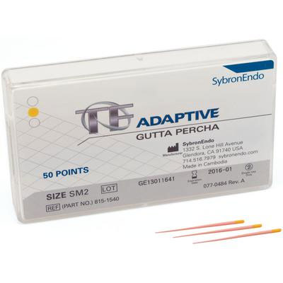 TF Adaptive Gutta Percha - Small, Yellow SM2 50/Pk. Gutta Percha is made
