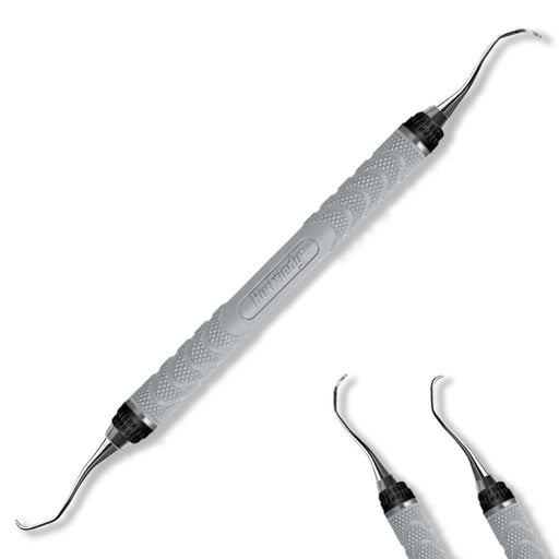 Hu-Friedy #15/16 Doube End Gracey Curette with #8 ResinEight Handle