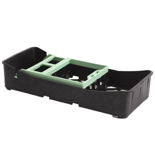 PractiPal Mini Tray with Mint Green Clamp - 1/Pk. in a smaller size