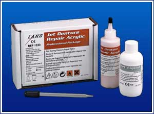 Jet Denture Repair Acrylic Denture Repair Acrylic - Clear, Fast Set