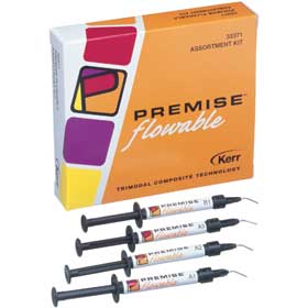 Premise Flowable A1, 4 Syringes in Brackets 1.7 Gm. Each and 40 Applicator