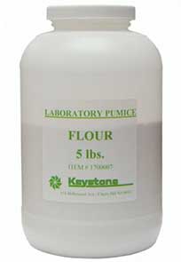 Keystone Laboratory Pumice Powder, Fine F, 25lb. Bottle