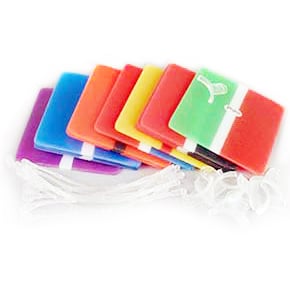 ProForm Tri-Color Mouthguard Laminate - Red/White/Red (Canada), 12/Box. 5" x 5"