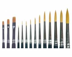 Keystone Synthetic Ceramist Brush, #8, single brush