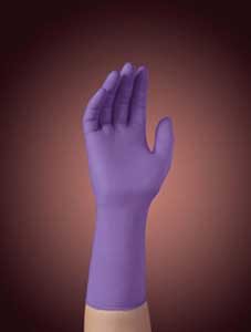 Purple Nitrile-Xtra Powder-Free Exam Gloves, Small, 12" extended length