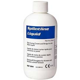 Splintline Copolymer Resin Formulation Temporary Crown & Bridge Acrylic Resin