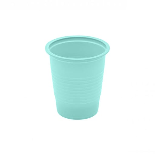 Medicom Green 5 oz. Plastic Cups, Case of 1000