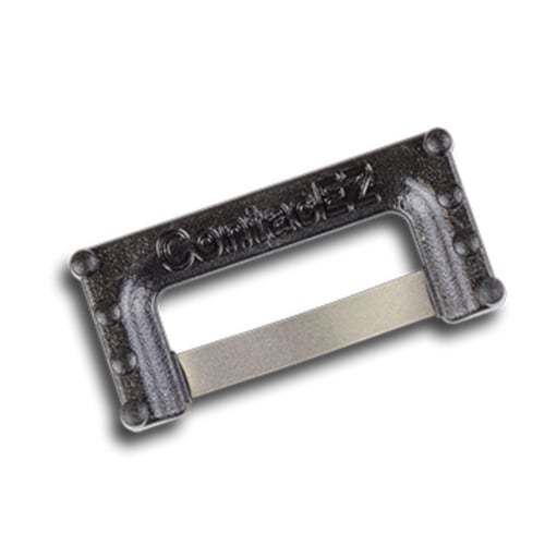 ContacEZ Restorative Black/Fine Diamond Strip 8/Pk. Single-Sided. Ideal