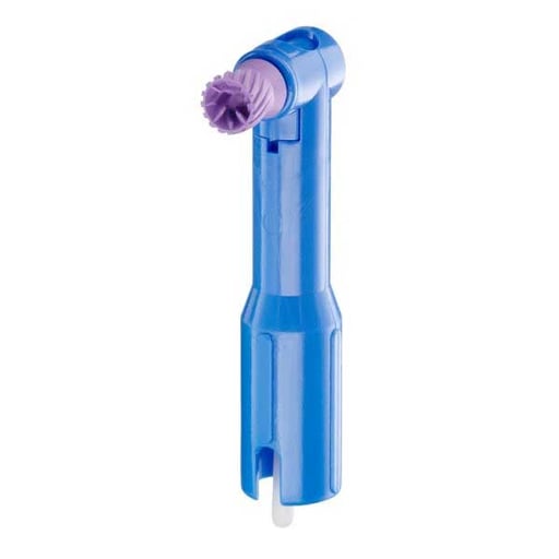 Classic Elite LF Disposable Prophy Angle with Soft Purple Latex Free Petite Cup