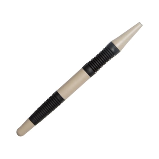 Zirc Beige Soft Grip Cone Socket Mirror Handle, Single Handle. **This handle