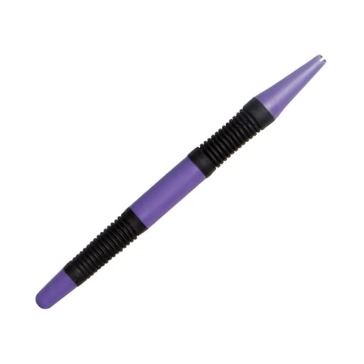 Zirc Neon Purple Soft Grip Cone Socket Mirror Handle, Single Handle. **This