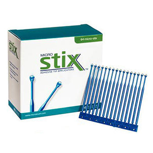 MicroStix Original Hold - Blue, 64/Box, Hold and Place Small Objects
