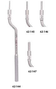 Miltex 3mm Curved Osteotome with Stops, Convex