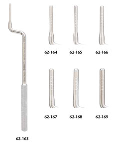 Miltex 3.5mm Curved Osteotome without Stops, Convex