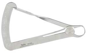 Miltex Iwanson spring caliper, 0-10 mm measuring range