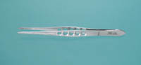 Miltex 5.5" Dressing Forceps with Lightweight Fenestrated Handle