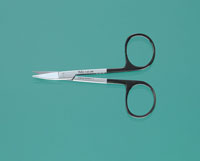 Miltex 4.5" Iris SuperCut Surgical Scissors with Curved Blades