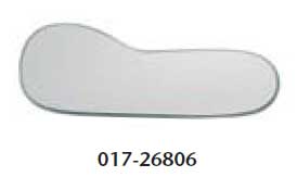 Miltex No. 1 Adult Buccal Intra Oral Mirror, Ideal for Photography, 1.75" wide