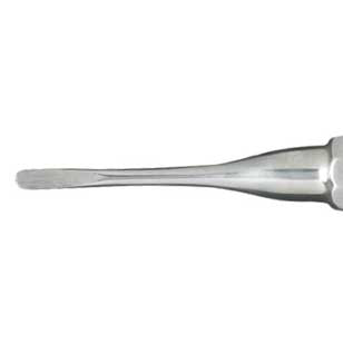 Miltex 4 mm Stainless Steel Straight Luxating Elevator, Single Instrument