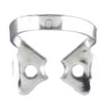 Miltex #0 Pre-Molar Winged Metal Rubber Dam Clamp, single clamp