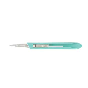 Miltex Disposable Safety Scalpel, Sterile, with #15 Retractable Stainless Steel