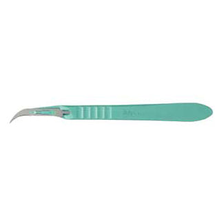 Miltex Disposable Sterile Scalpel with #12 Stainless Steel blade, Box of 10