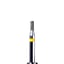 Two Striper FG #514.3 Fine Diamond Bur, Flat-End Cylinder. Pack of 5