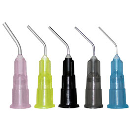 Defend Pre-Bent Dispensing Tips. Yellow, 20 Gauge, 100/Pk. Sealants &