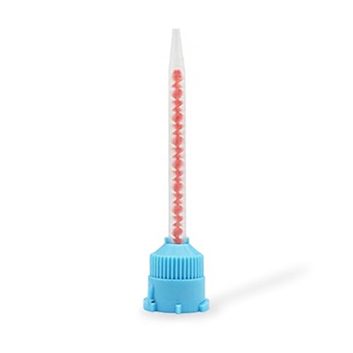 Pac-Dent HP Mixing Tips, Blue (Orange inside). Package of 25 tips
