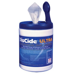 DisCide Ultra Disinfecting Towelettes 6" x 6.75" 160/Can