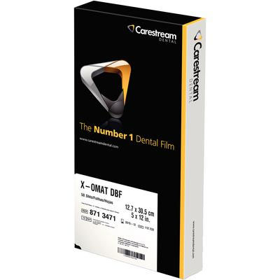 X-Omat DBF 5" x 12" Panoramic X-Ray film DF-75, 50/Bx. X-OMAT Dental Blue Film
